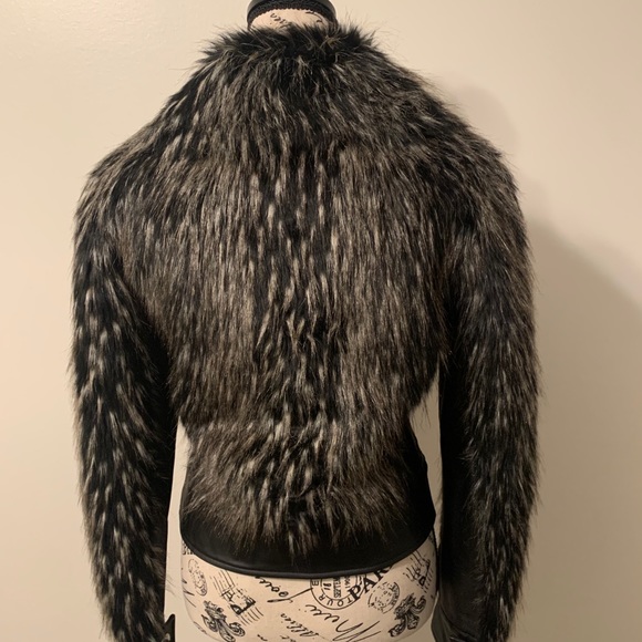Rachel Zoe Faux Fur Jacket-NWOT - Picture 4 of 8